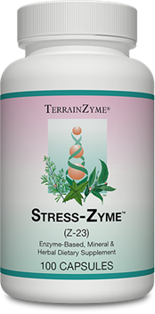 Apex Energetics Stress-Zyme™ (Z23) — Valerian, 5-HTP, St. John's Wort & Magnesium, 100 Capsules