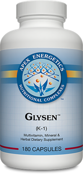 Apex Energetics Glysen K01, 180 vegetarian capsules, foundational blood sugar support formula