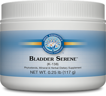 Apex Energetics Bladder Serene K138 powder, 45 servings, phytosterols pumpkin seed extract and magnesium taurate
