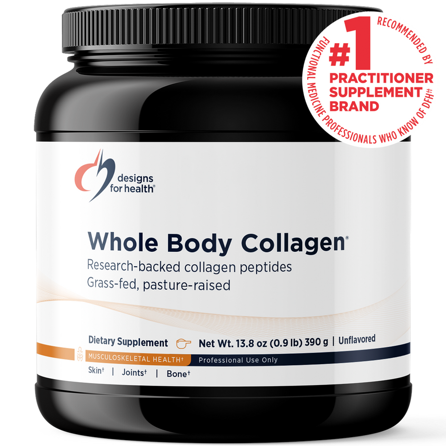 Whole Body Collagen by Designs for Health 13.8 oz canister