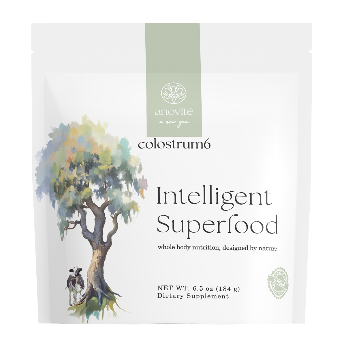 Colostrum6 Powder supplement by Sovereign Laboratories
