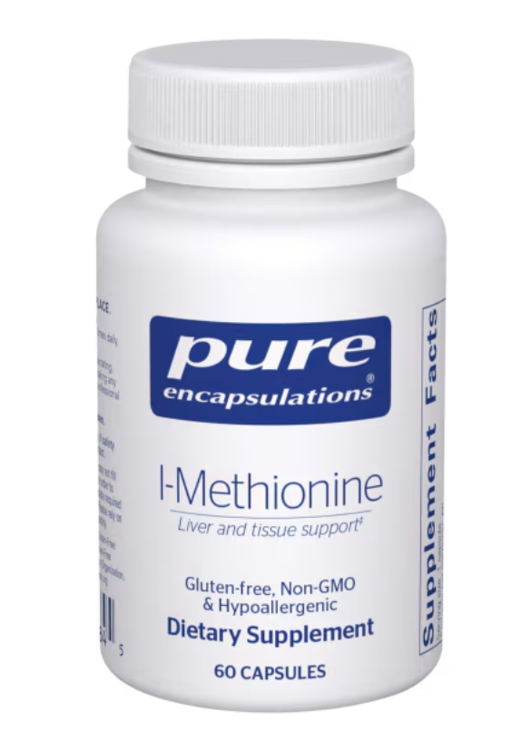 Pure Encapsulations l-Methionine 375 mg — 60 Capsules