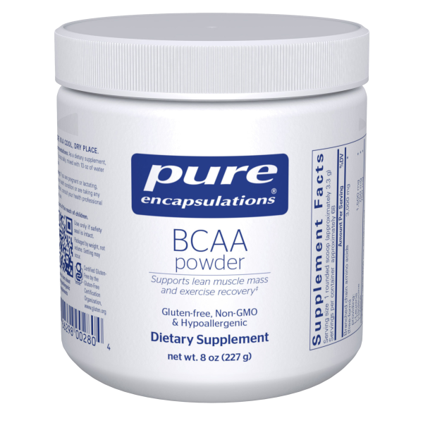 Pure Encapsulations BCAA Powder — 227 g, 68 Servings