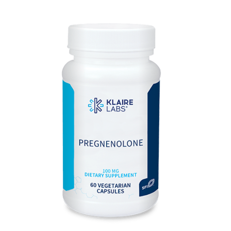 Pregnenolone 25 mg - Micronized - 100 Vegetarian Capsules