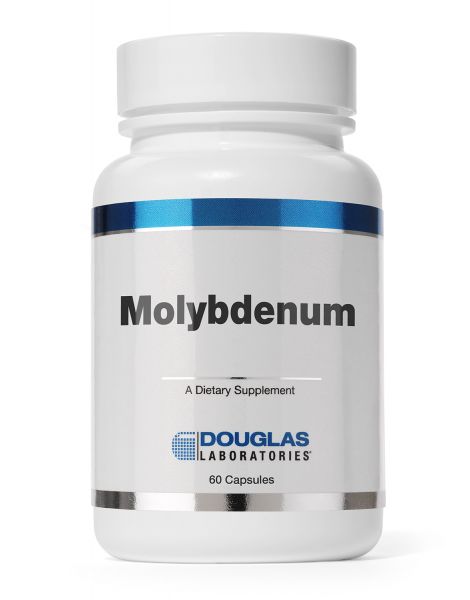 Douglas Labs Molybdenum 250 mcg chelated mineral supplement bottle 100 tablets