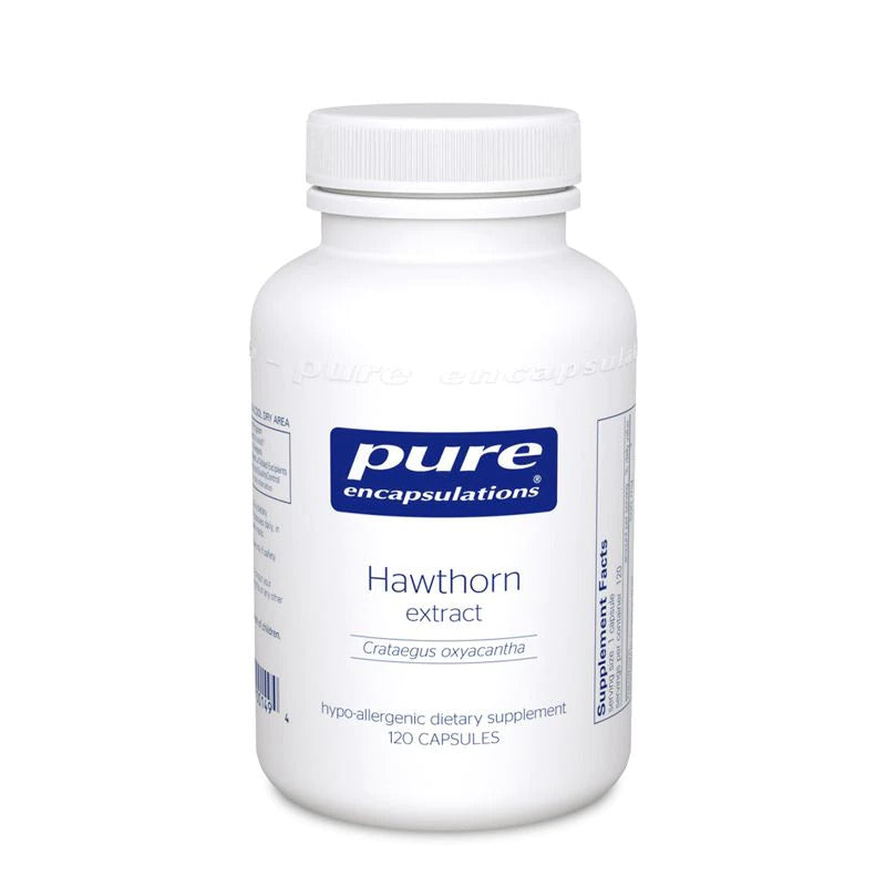 Pure Encapsulations Hawthorn Extract 500 mg — 120 Capsules