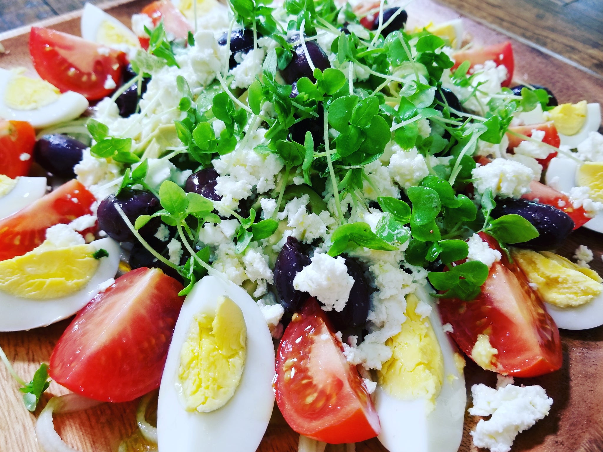 Super Healthy Salad - Breakfast of Champions!