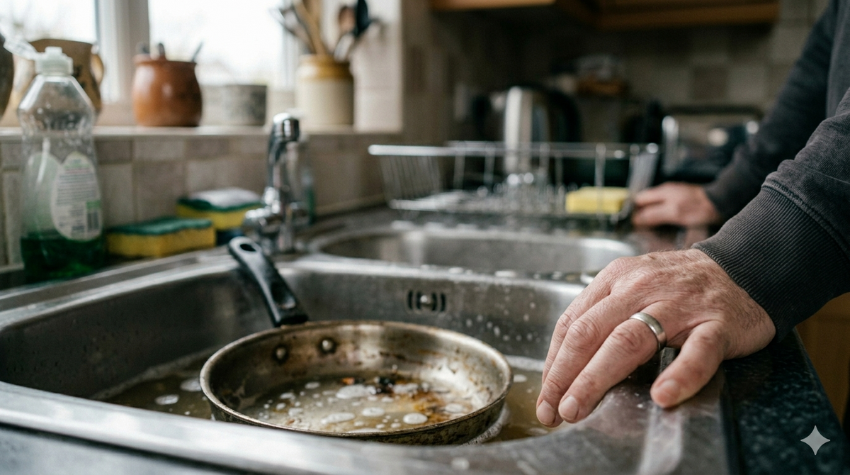 The day I couldn't wash a pan