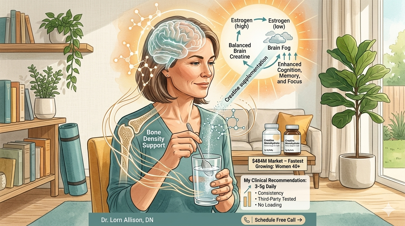 Creatine for Women Over 40: What the New Brain Health Research Actually Shows