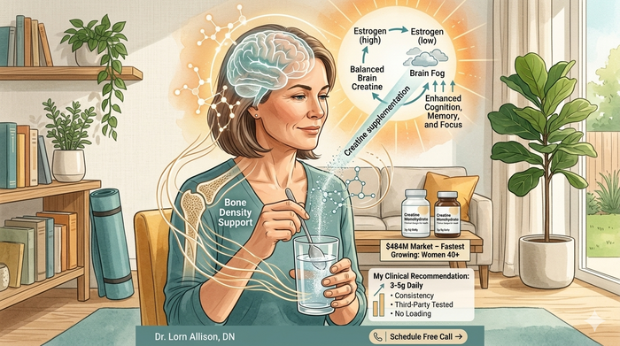 Creatine for Women Over 40: What the New Brain Health Research Actually Shows