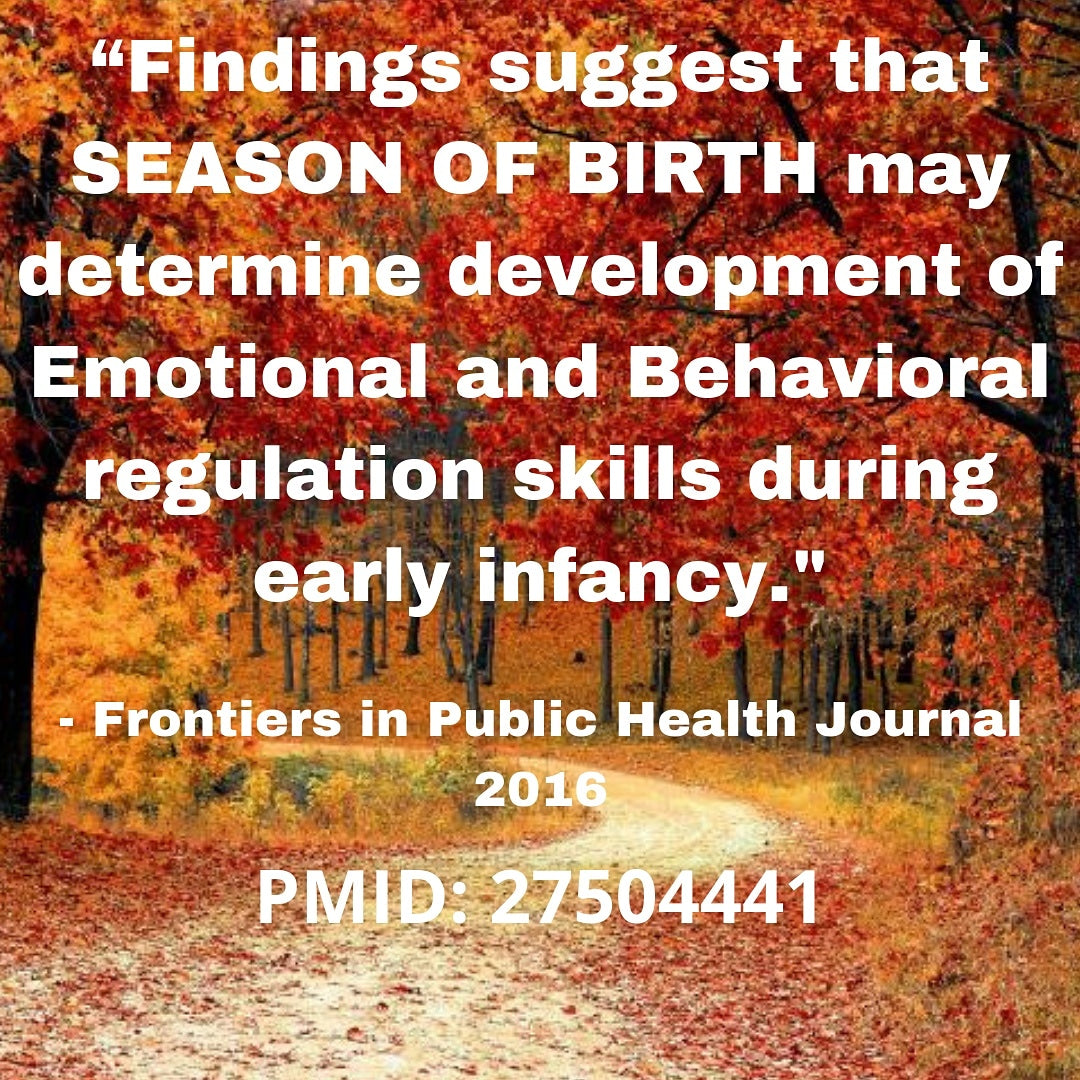 Can The Season Of Your Birth Affect Behavior?