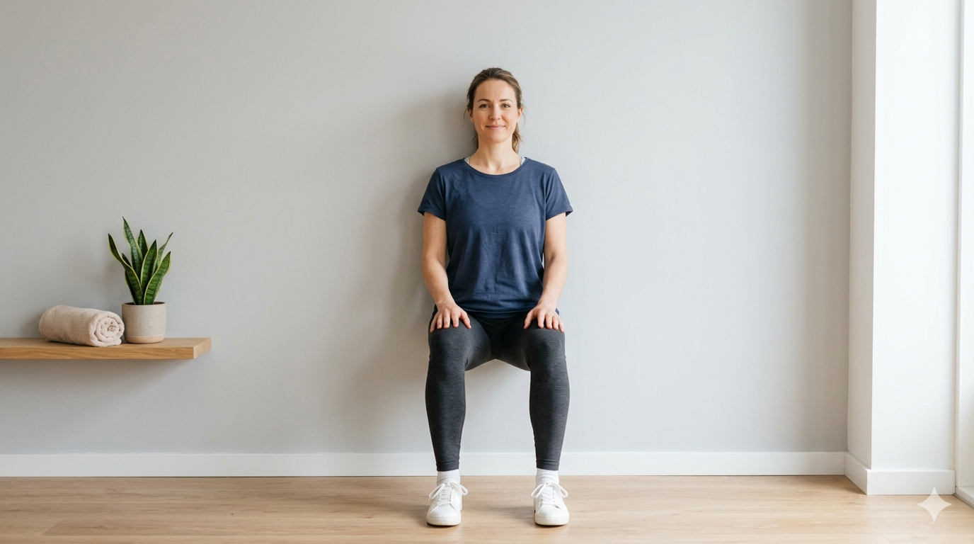 Wall Sits: The Easiest Place to Start Adding Fitness to Your Life