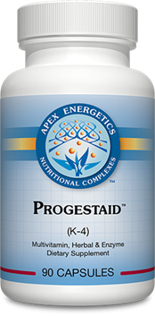 Apex Energetics Progestaid K04, 90 vegetarian capsules, chaste tree berry and shepherd's purse with B vitamins