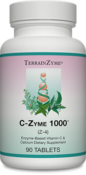 Apex Energetics C-Zyme 1000 Z04, 90 tablets, buffered vitamin C 1000 mg with enzyme blend