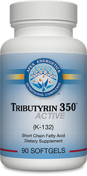 Apex Energetics Tributyrin 350 Active K132, 90 softgels, CoreBiome tributyrin oil-based butyrate