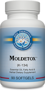 Apex Energetics Moldetox K134, 90 softgels, caprylic acid oregano oil olive leaf and lavender oil for intestinal mycobiome balance