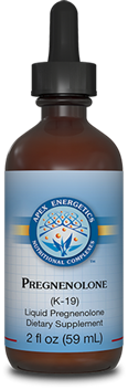 Apex Energetics liquid Pregnenolone K19, 5 mg per serving, dropper bottle
