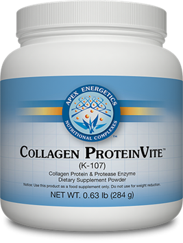 Apex Energetics Collagen ProteinVite K-107 collagen protein powder, 45 servings