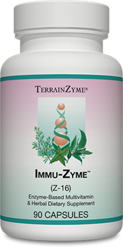 Apex Energetics Immu-Zyme Z16, 90 capsules, astragalus colostrum echinacea and elderberry immune formula