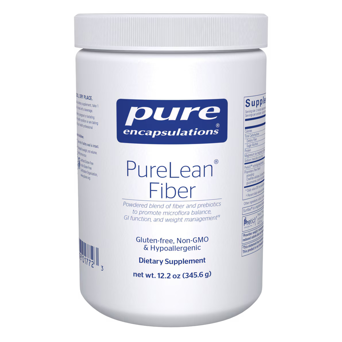 Pure Encapsulations PureLean Fiber — 345.6 g (12.2 oz) Powder