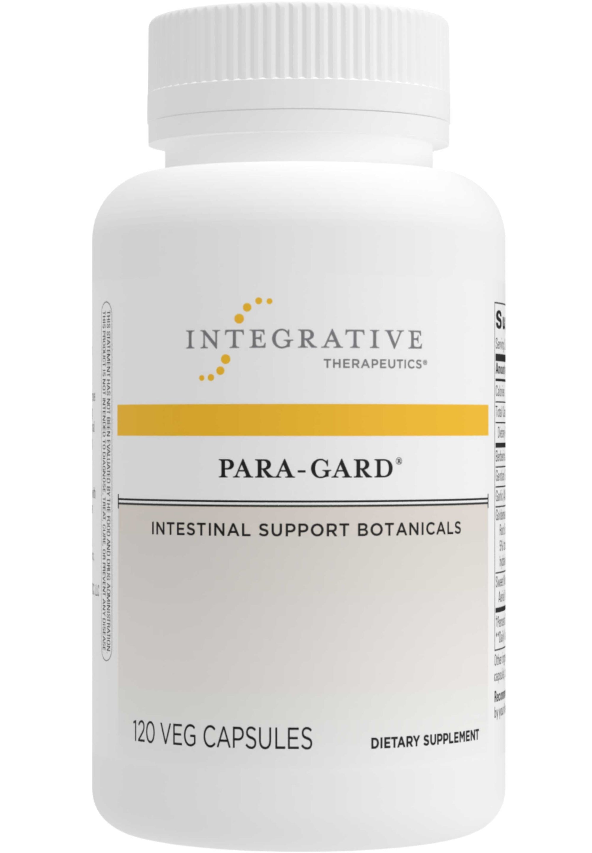 Para-Gard intestinal support supplement with berberine and botanical extracts by Integrative Therapeutics 120 capsules