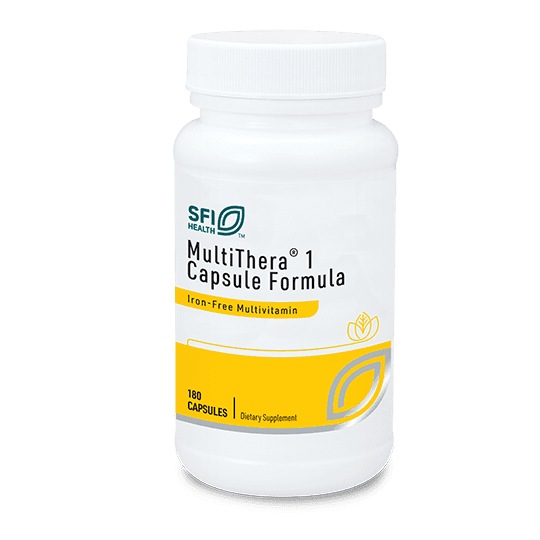 MultiThera® 1 Capsule Formula — SFI Health (Klaire Labs), Iron-Free, 180 Capsules