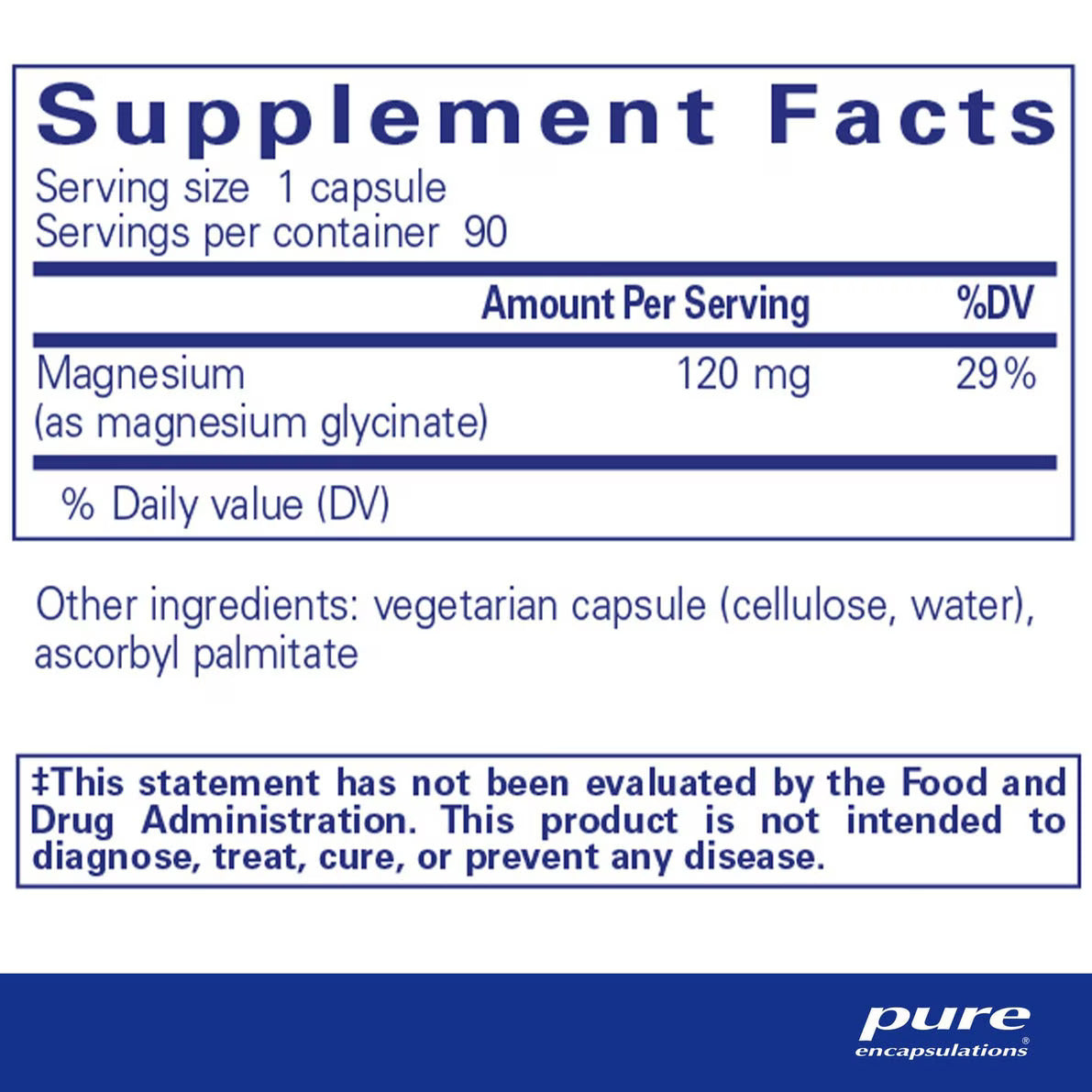 Magnesium Glycinate (Chelate) Capsules