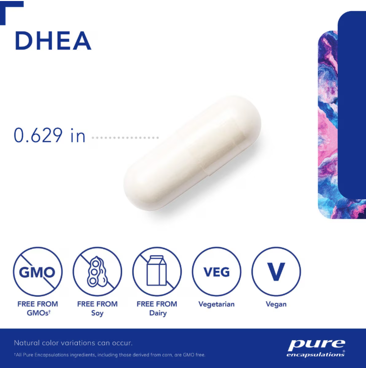 DHEA 25 mg - 180 Capsules