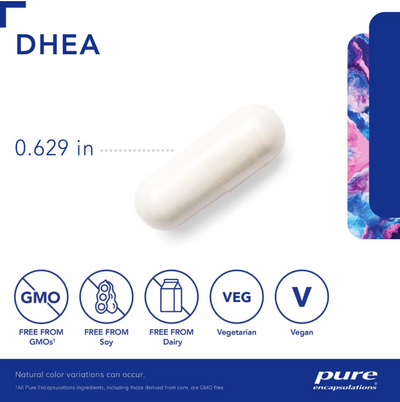 DHEA 25 mg - 180 Capsules