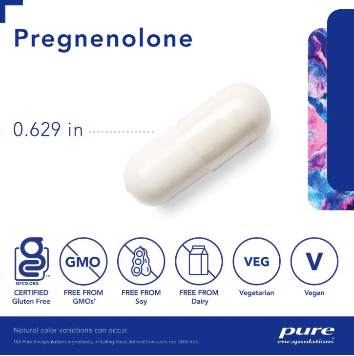 Pregnenolone 30 mg - 180 Capsules