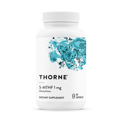 Thorne 5-MTHF 1 mg — Methylfolate (L-5-Methyltetrahydrofolate), 60 Capsules