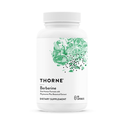 Thorne Berberine — Berberine HCl + Phytosome 1,000 mg, 60 Capsules