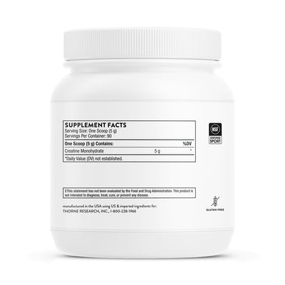 Creatine - 90 Servings - Thorne