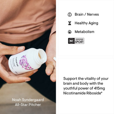 Thorne NiaCel 400 — Nicotinamide Riboside 415 mg + TMG, 60 Capsules