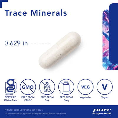 Trace Minerals 60's - Pure Encapsulations