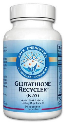 Apex Energetics Glutathione Recycler capsules for glutathione regeneration and antioxidant support