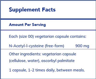 NAC (N-Acetyl-l-Cysteine) 900 mg