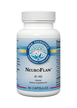 Apex Energetics NeuroFlam K46 curcumin and resveratrol brain support capsules