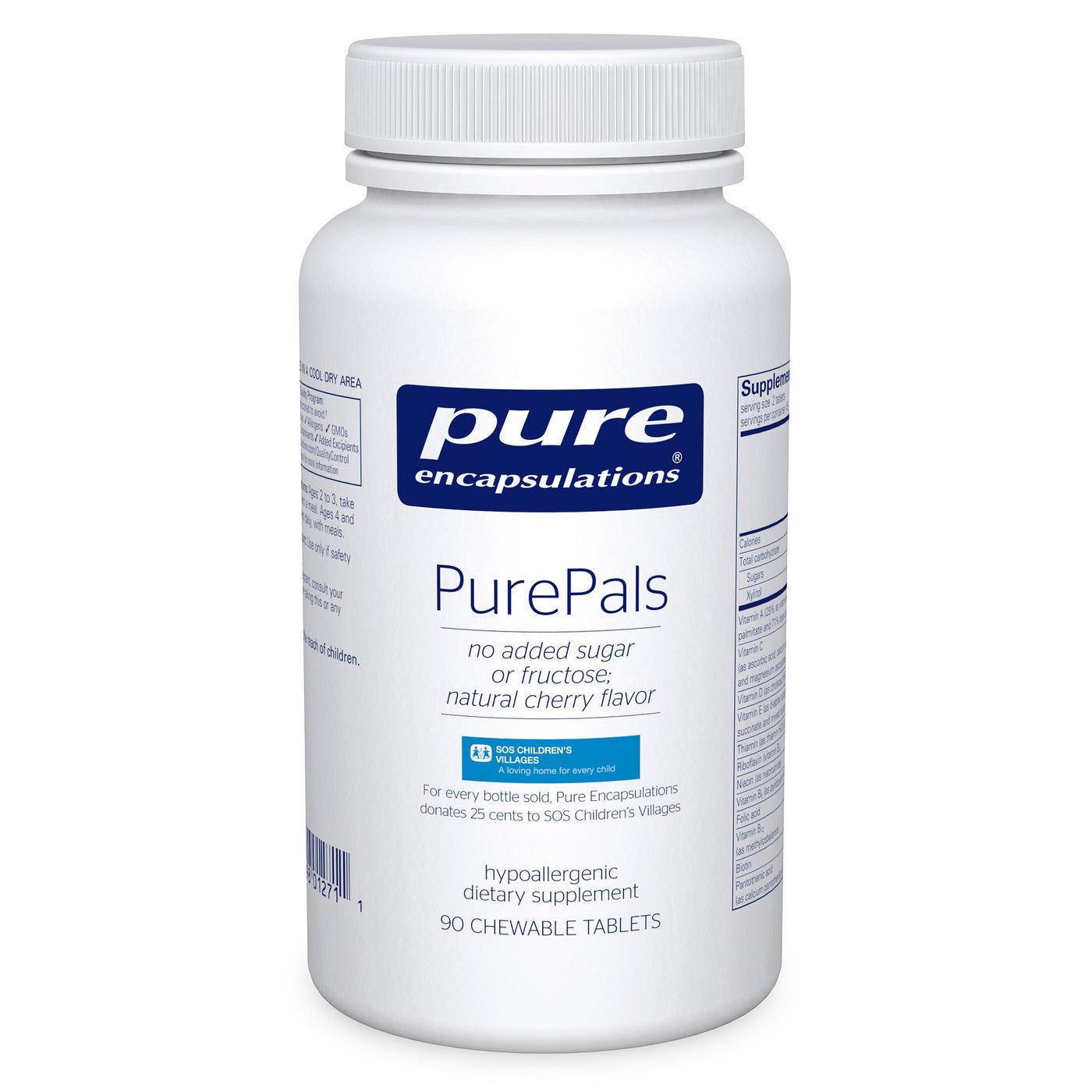 PurePals (chewable) by Pure Encapsulations 90 ct. chewables